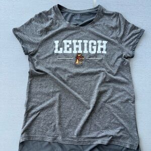 Gray Lehigh University athletic T-Shirt